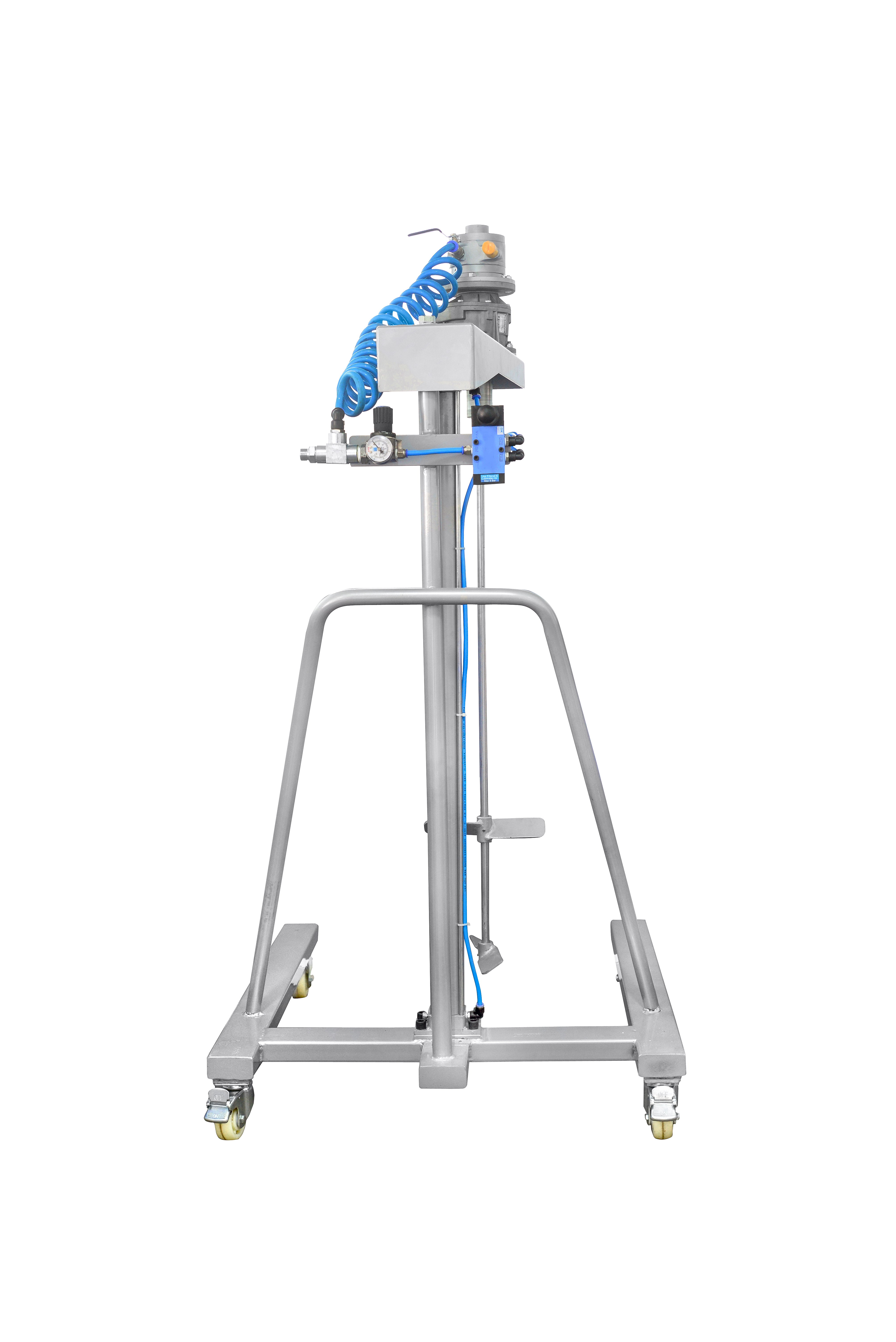 Silver Pneumatic Paint Stirrer / Agitator