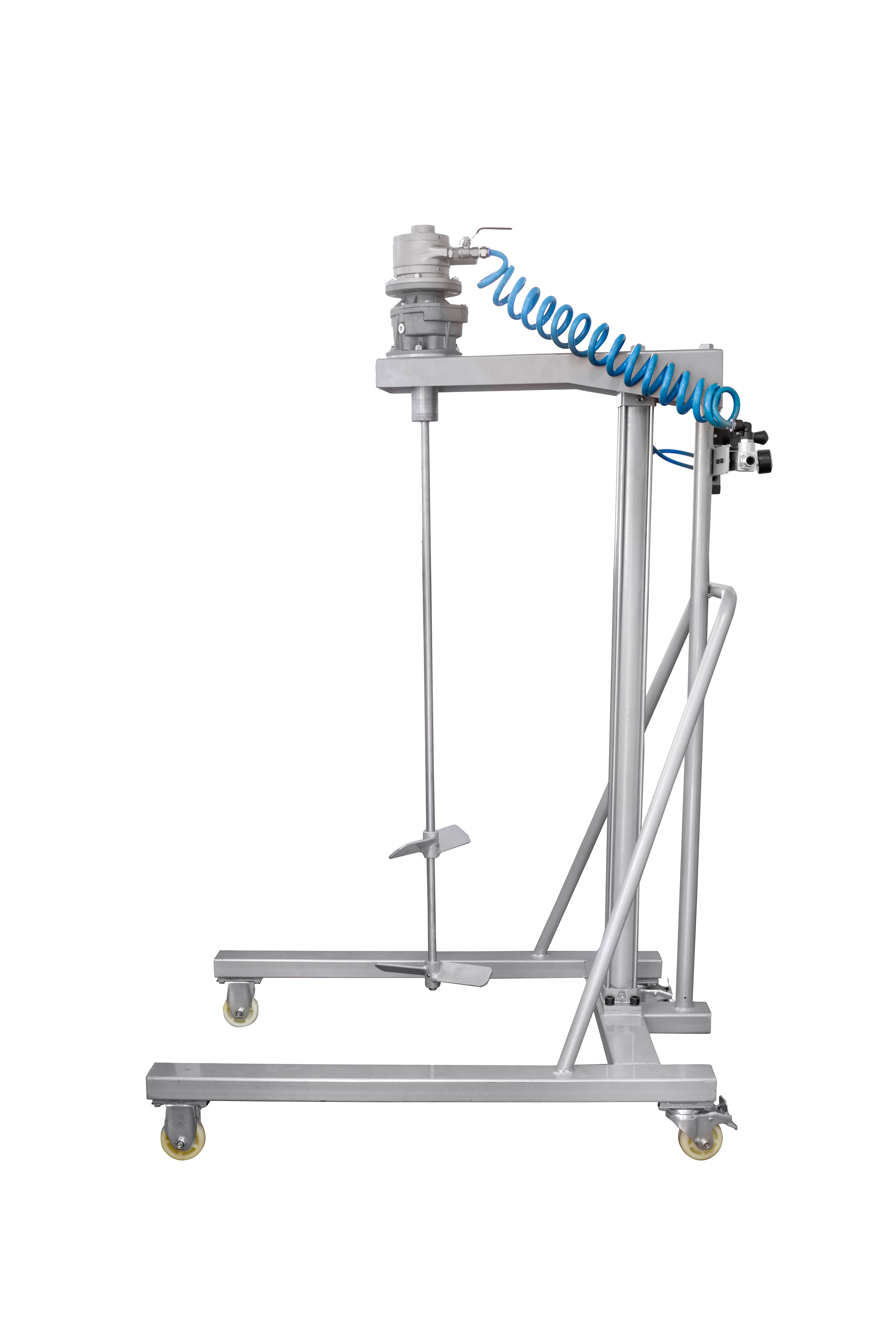 Silver Pneumatic Paint Stirrer / Agitator