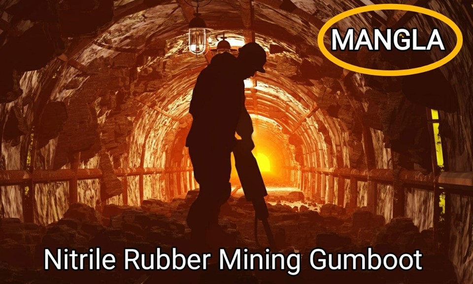 Nitrile Gumboot - Color: Black