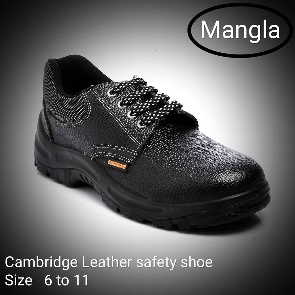 Composite Toe Cap Safety Shoes - Color: Black