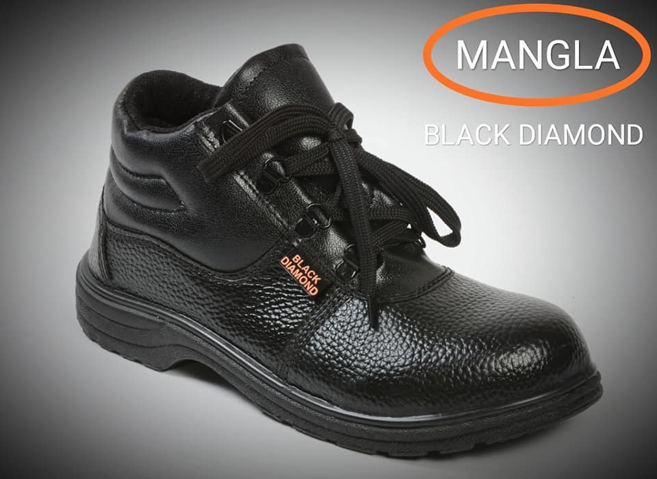 Composite Toe Cap Safety Shoes - Color: Black