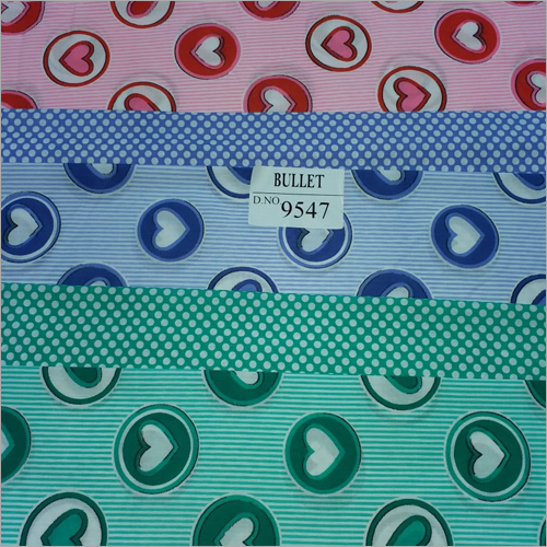 Multicolor Lafer & Twill Printed Fabrics 56-58 Width