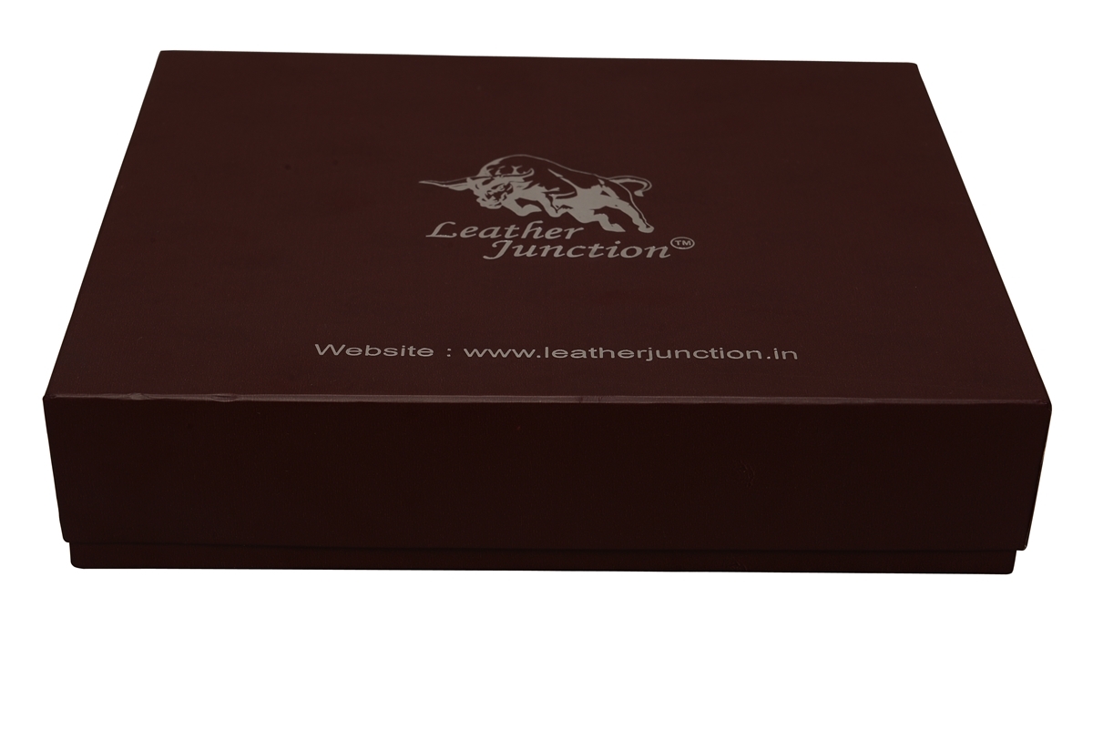 Leather Black Gift Set For Men