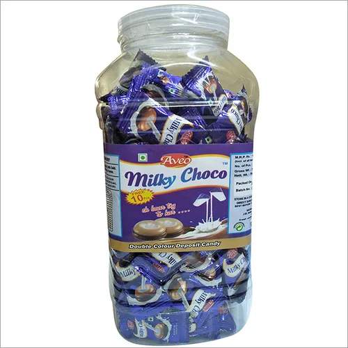 Milky Choco Candy - Solid Form, Ball Shape | Premium Quality Ingredients, Genuine Milk And Chocolate Taste, Perfect For Sharing