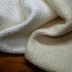 Linen Fabric - Soft Weft Knit, White Color | Various Shades for Home Furnishings and Apparel