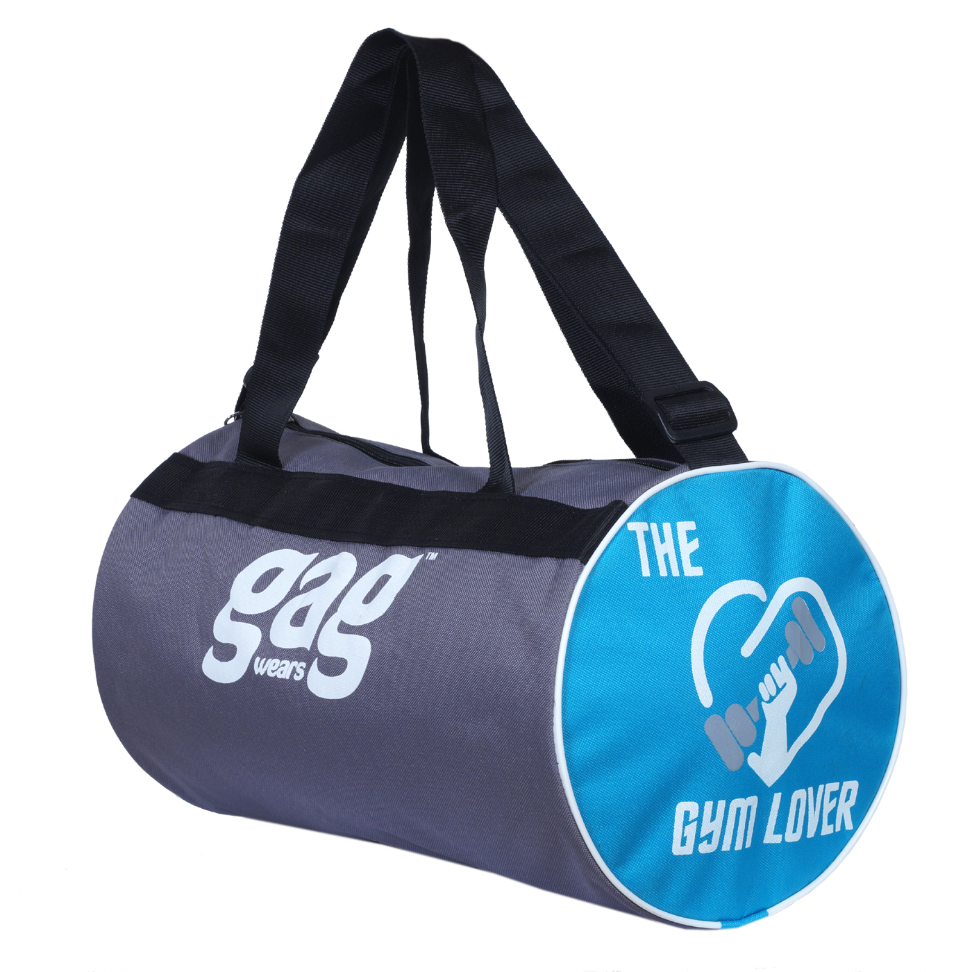 Yellow Gym Bag - Polyester | 18x10x10 Inches, Zipper Closure, 2 Handles, Shoulder Strap, Lightweight At 0.5 Kg, Ideal For Gym And Sports Equipment Carrying