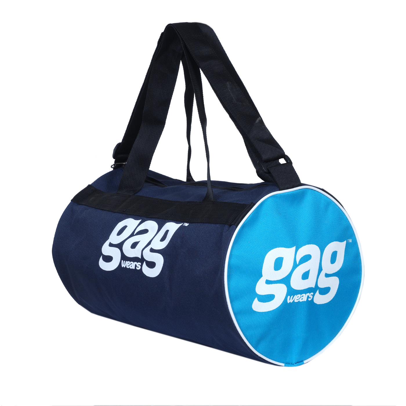 Yellow Gym Bag - Polyester | 18x10x10 Inches, Zipper Closure, 2 Handles, Shoulder Strap, Lightweight At 0.5 Kg, Ideal For Gym And Sports Equipment Carrying