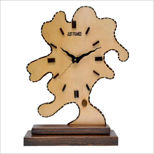 Natural Navajowhite Decorative Table Clock