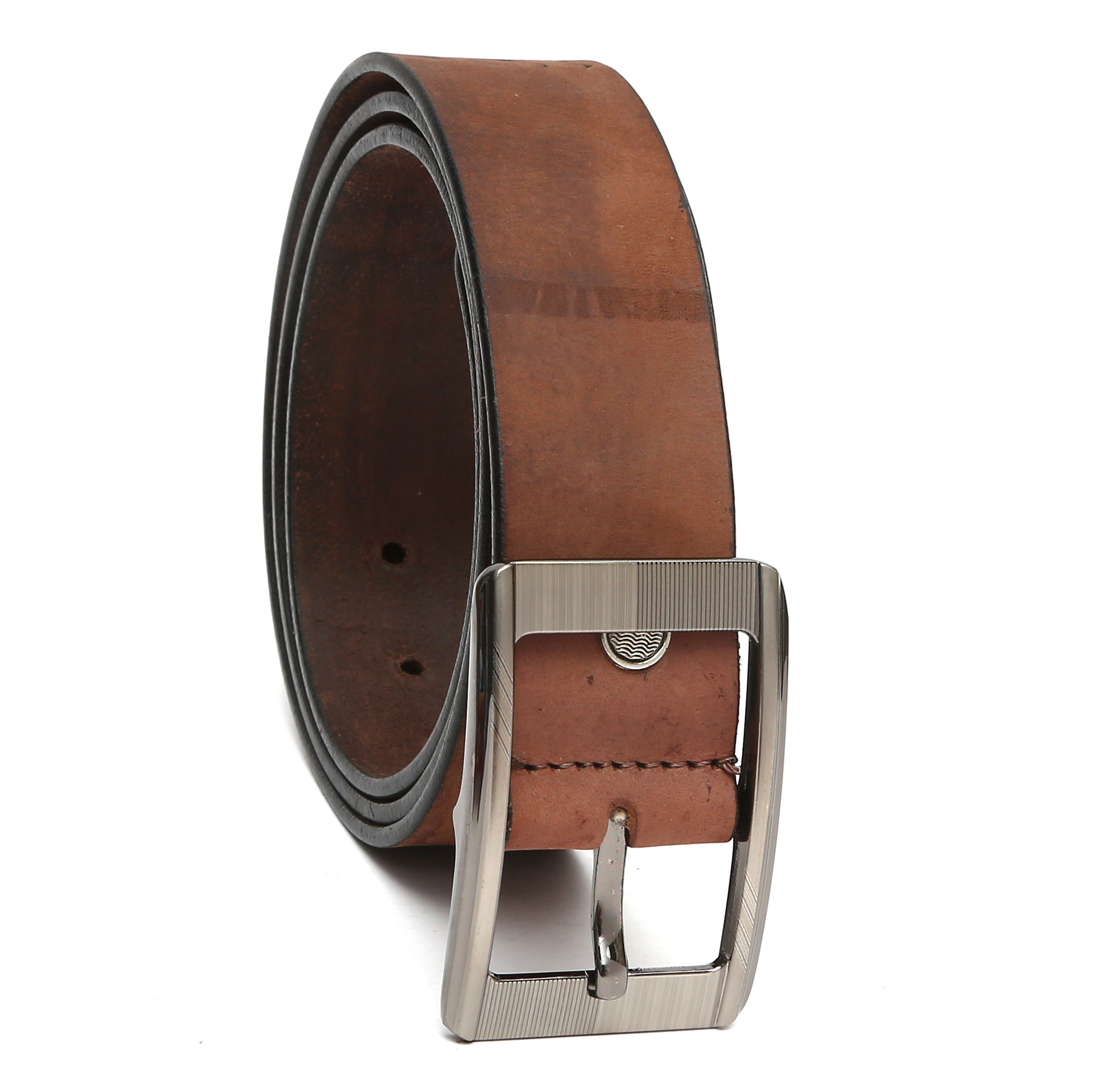 Brown Leather Combo Set For Men Thickness: 6 Centimeter (Cm)