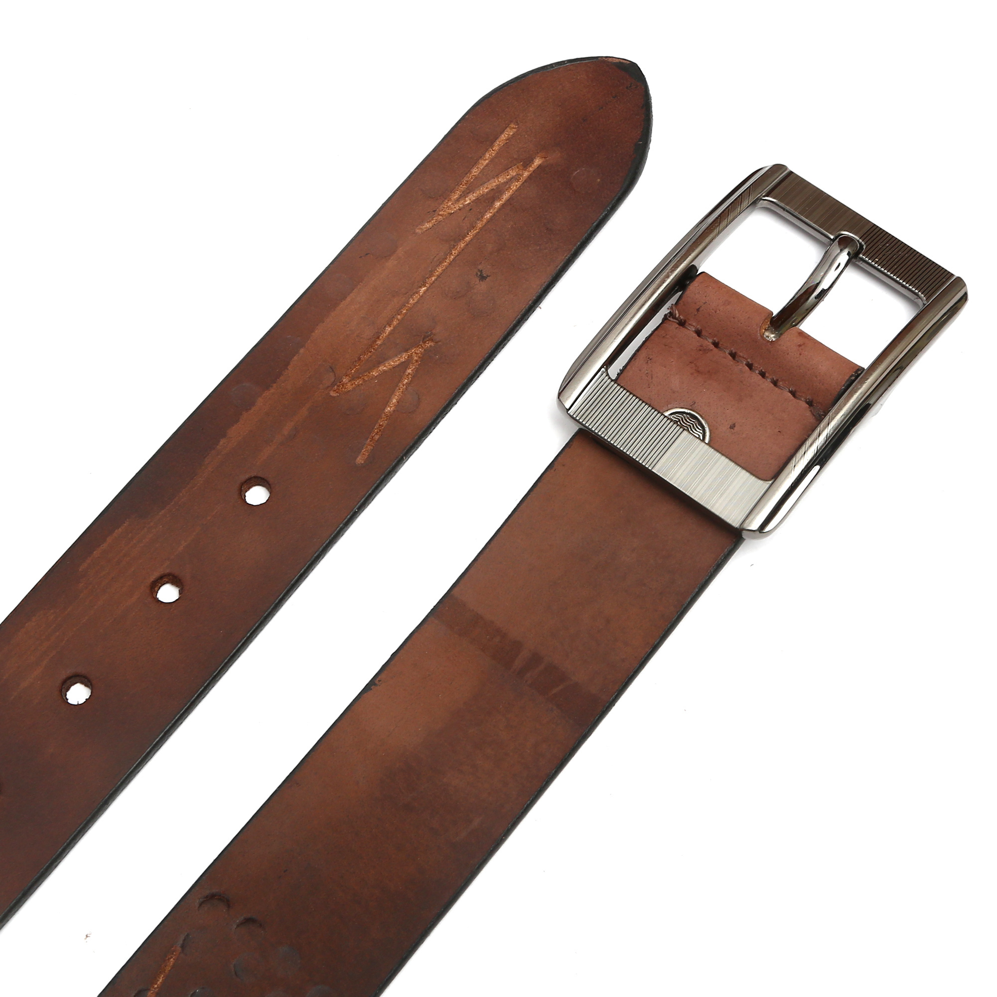 Brown Leather Combo Set For Men Thickness: 6 Centimeter (Cm)