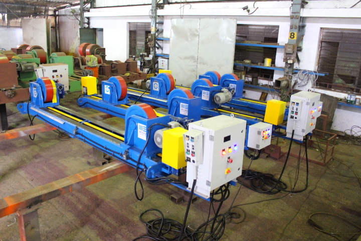 Motorised Lead Screw Welding Rotator