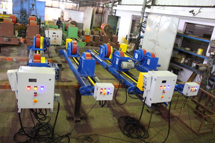 Motorised Lead Screw Welding Rotator