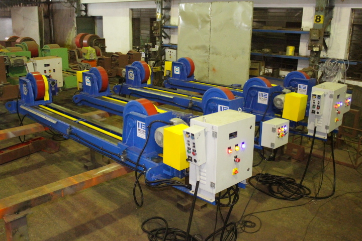 Motorised Lead Screw Welding Rotator