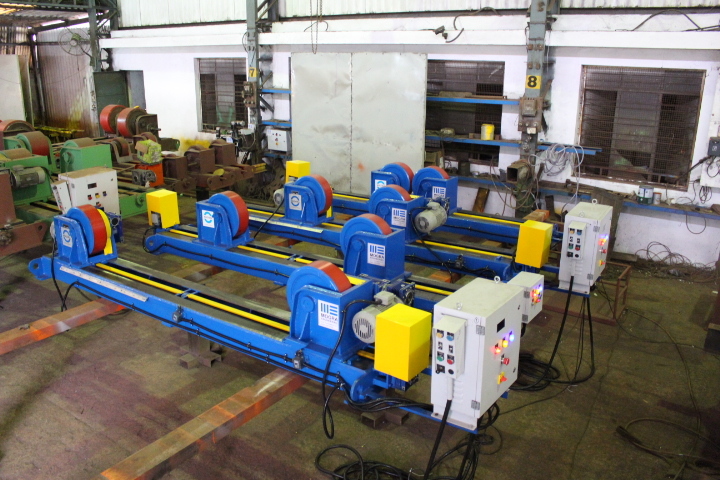 Motorised Lead Screw Welding Rotator