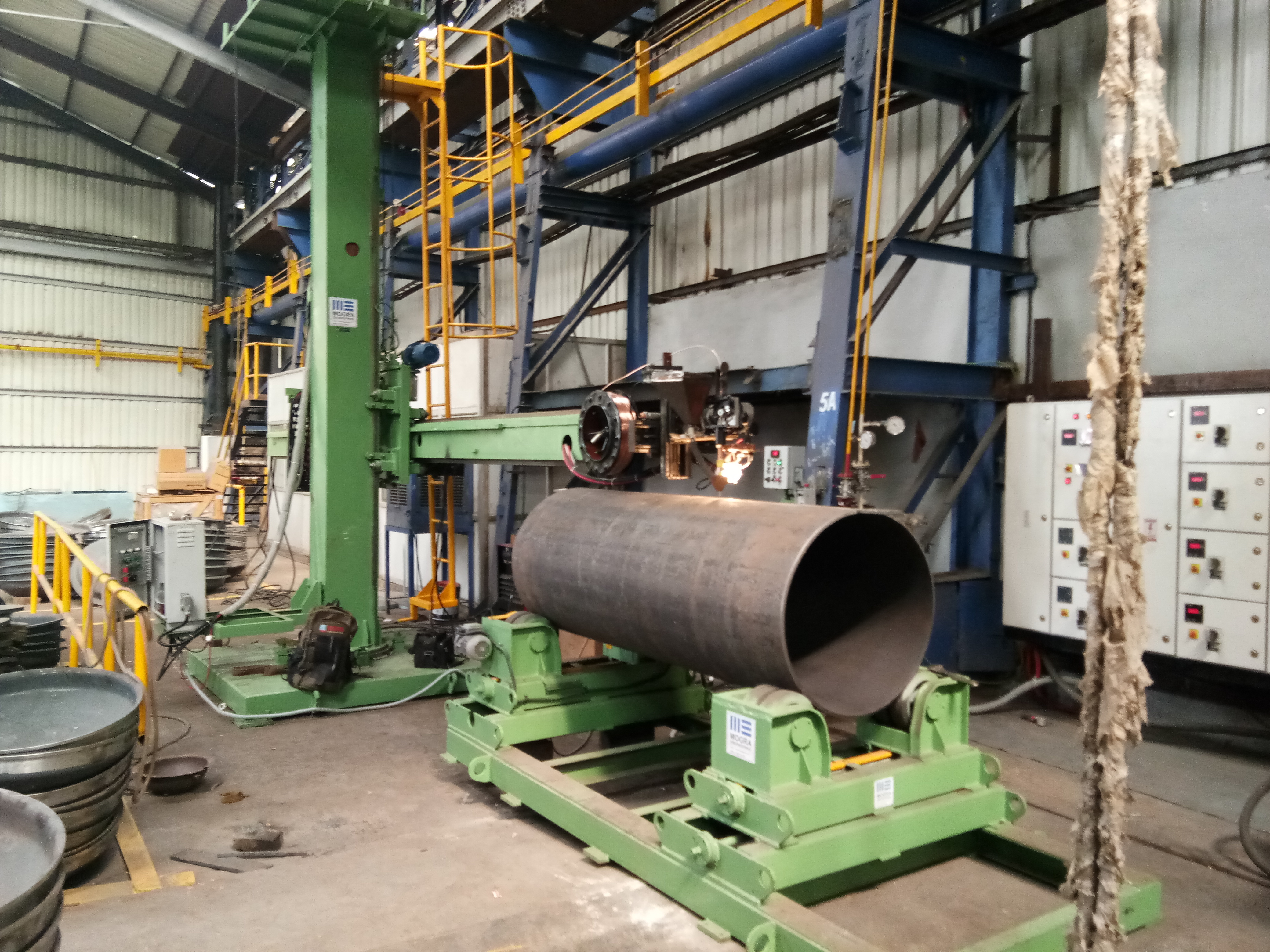 Pedestal Welding Column And Boom