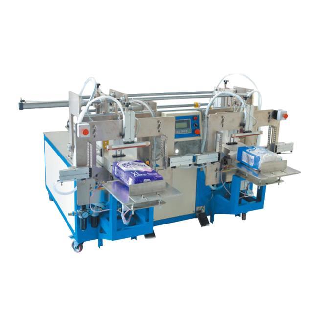Semi Automatic Baby Diaper Narrow Pouch Packing Machine