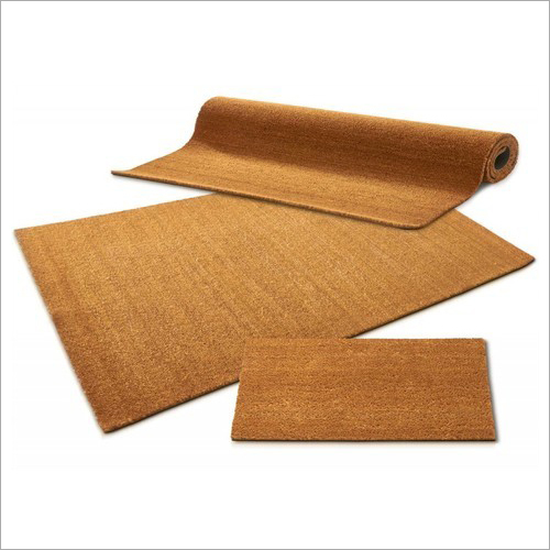 Moisture Absorption Coir Needle Felt Mat - Natural Coconut Coir, 5mm-15mm Thickness, 1m Width, Up to 30m Length | Light Weight, Bio-Degradable, Organic, Herbicide-Free