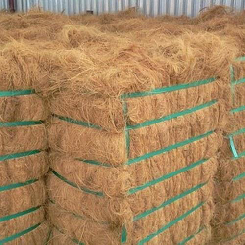 Light Brown Coconut Coir Fiber Bale