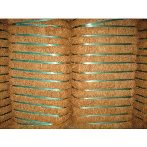 Light Brown Coconut Coir Fiber Bale