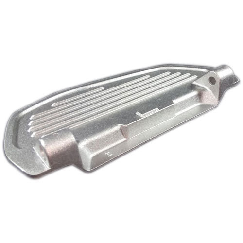 Aluminium Casting Footrest - Adc-12 Grade, 250 Gram Weight, White Color | Automotive Application, Scooter Compatibility