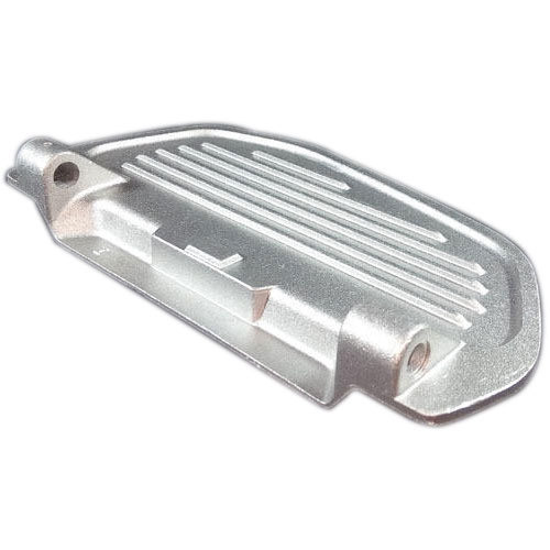 Aluminium Casting Footrest - Adc-12 Grade, 250 Gram Weight, White Color | Automotive Application, Scooter Compatibility