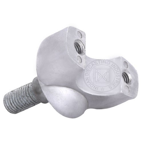 Aluminum Die Casting Handle Pipe Bottom Holder Application: Machine Part