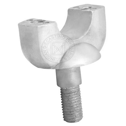 Aluminum Die Casting Handle Pipe Bottom Holder Application: Machine Part