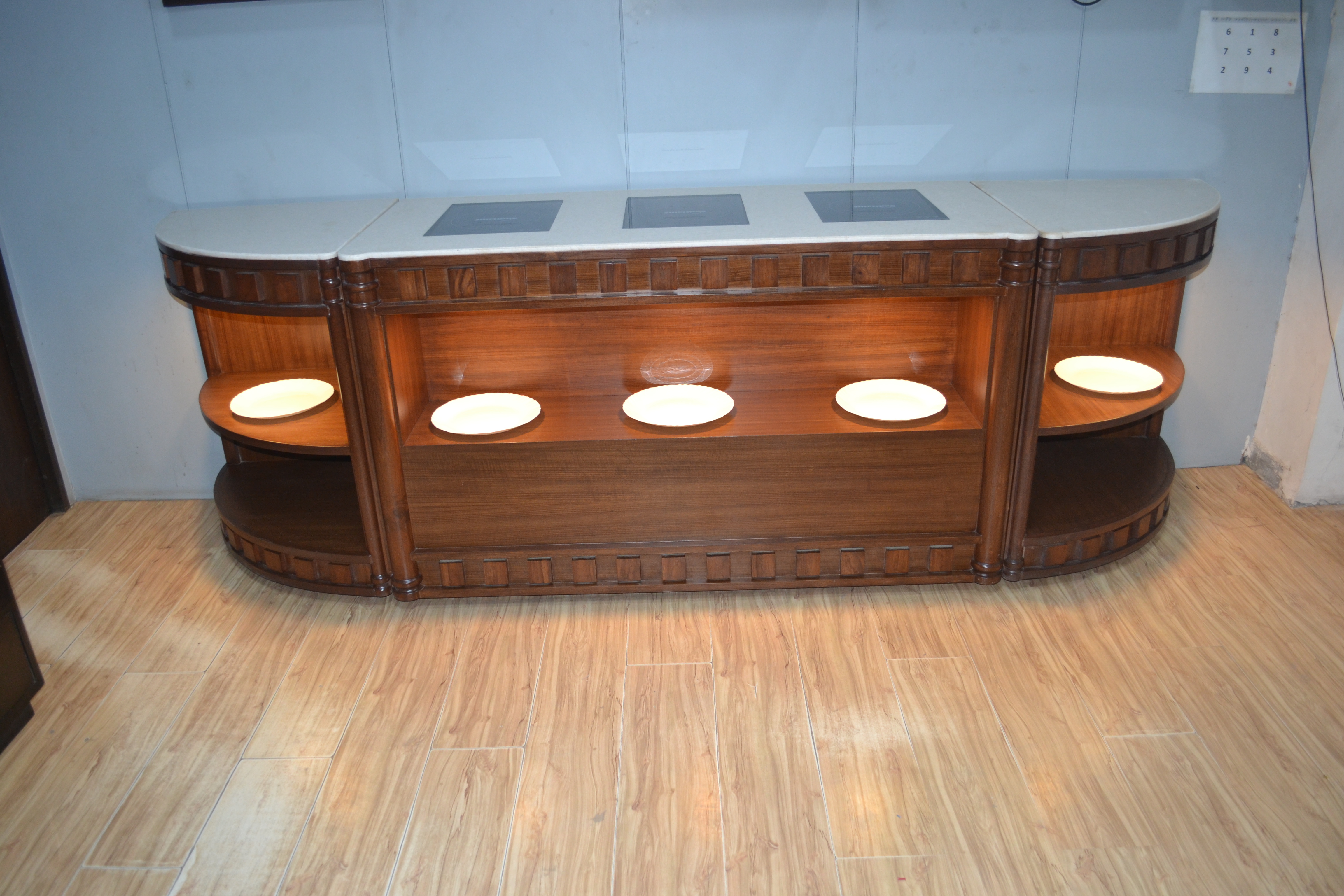 Brown Banquet Mobile Induction Counters