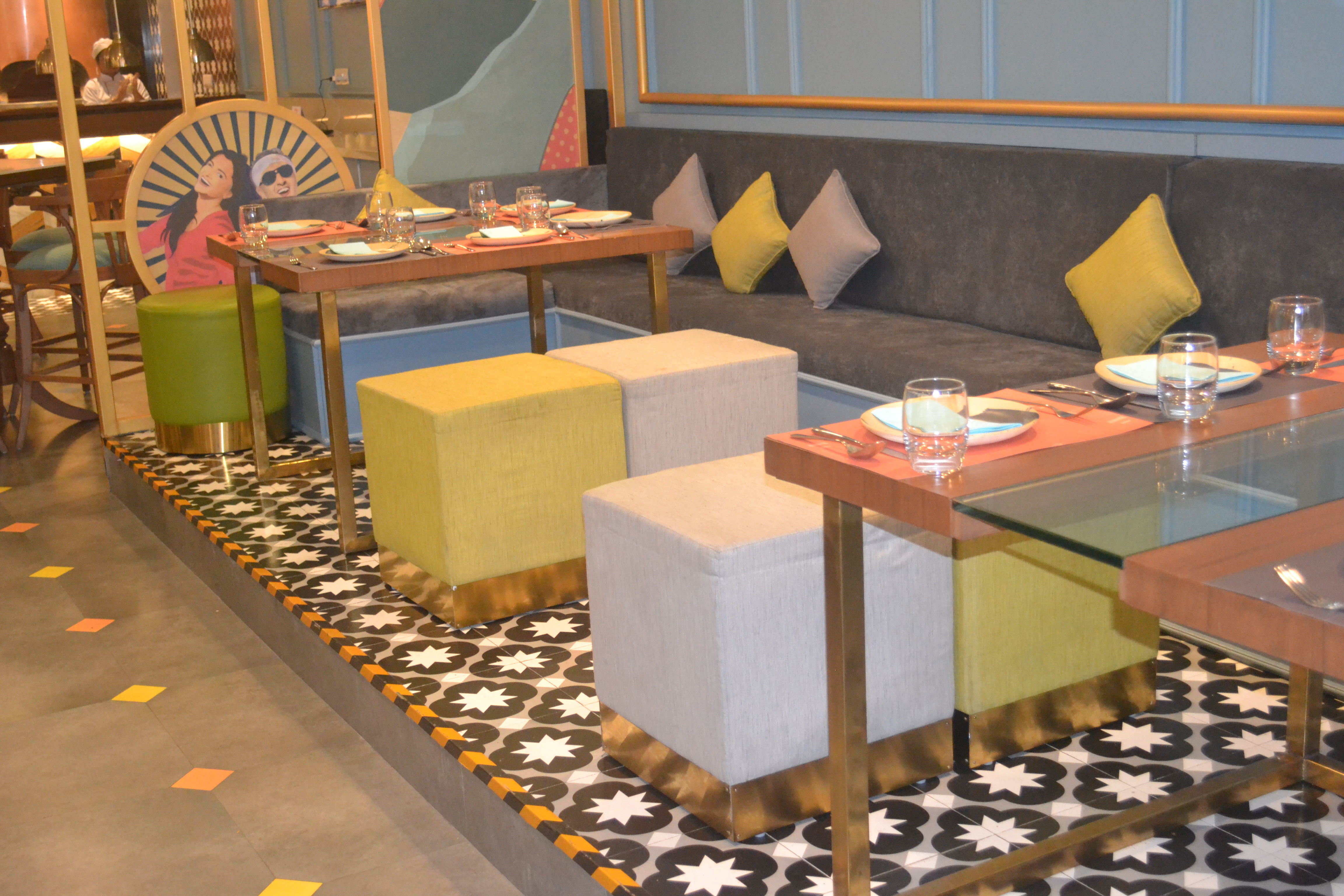 Brown Restaurant Furniture