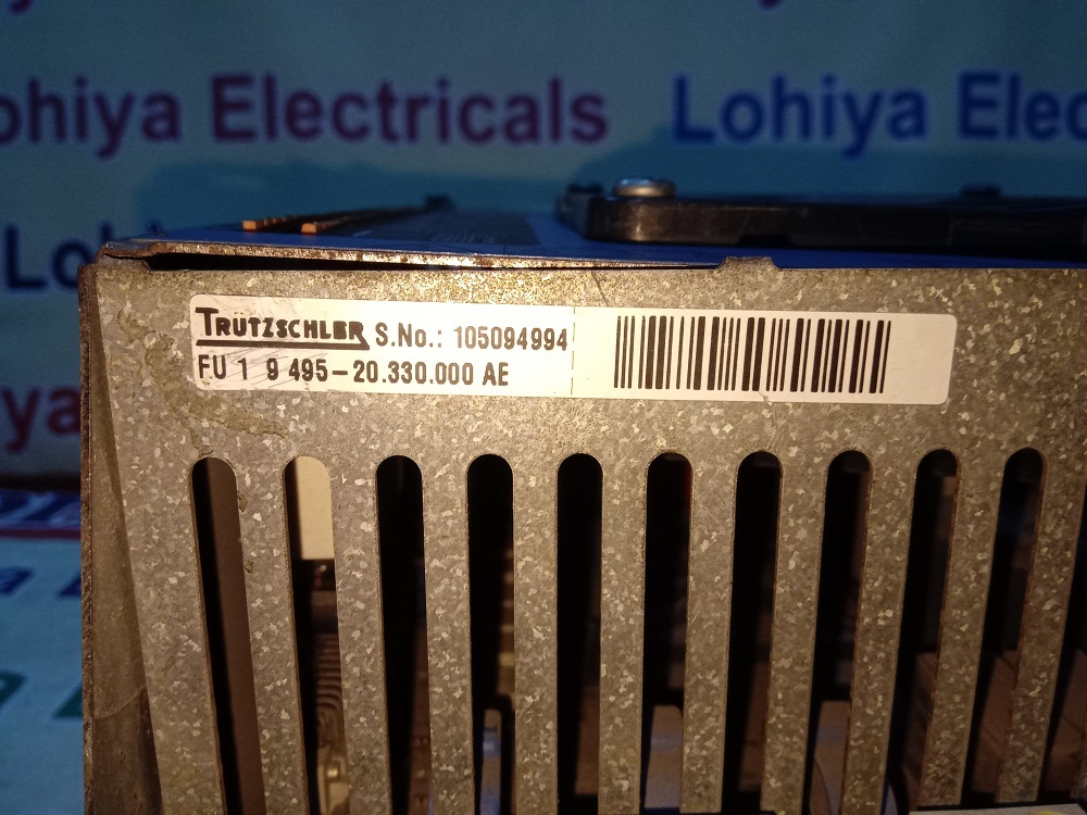 Trutzschler Servo Drive Fu 1 9 495-20.330.000ae