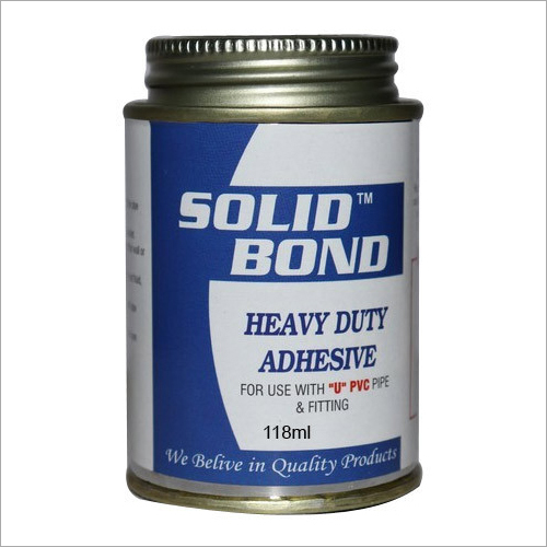 118 मिलीलीटर Upvc चिपकने वाला अनुप्रयोग: औद्योगिक