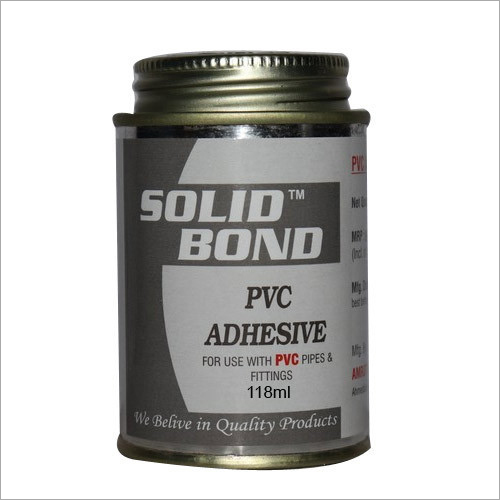 118 मिलीलीटर पीवीसी चिपकने वाले अनुप्रयोग: औद्योगिक