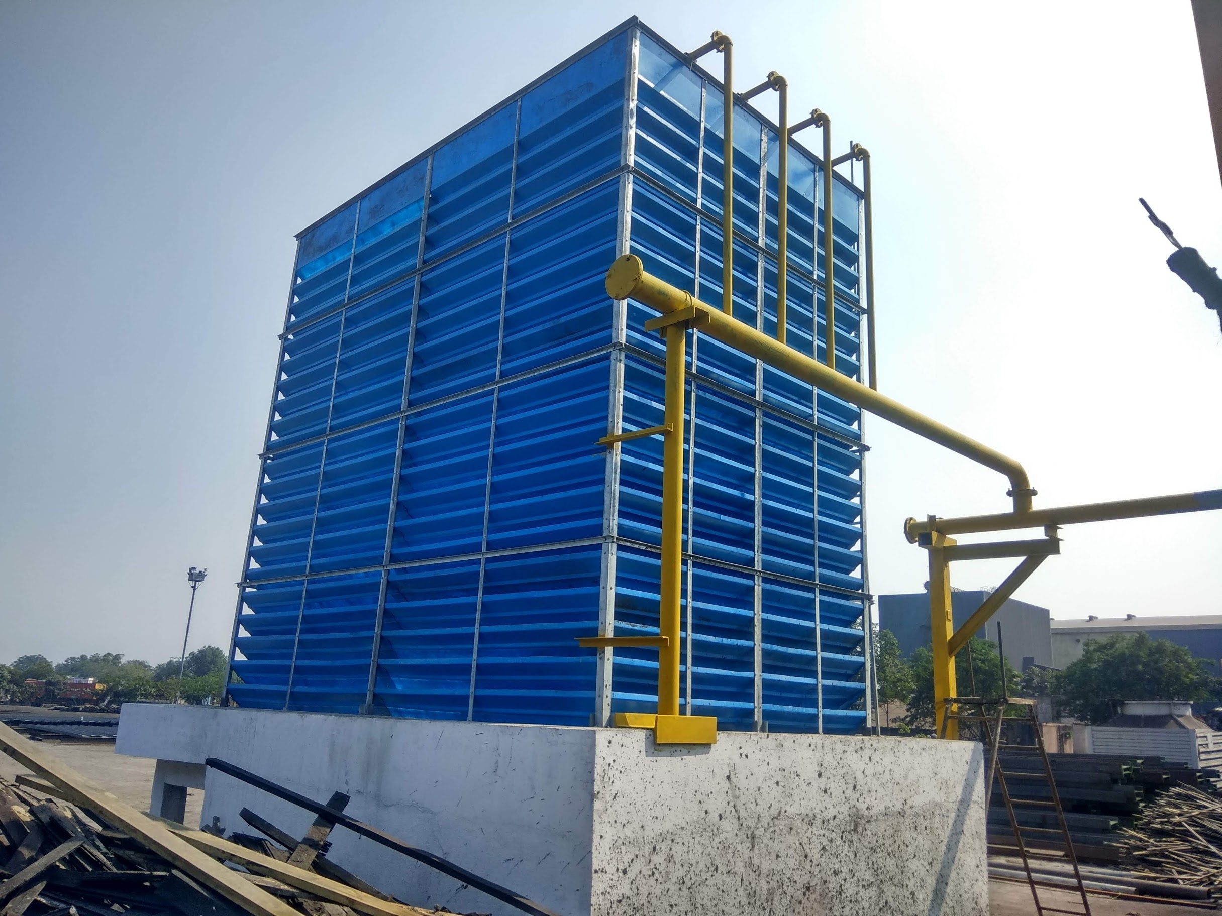 Bottle Shape Cooling Towers Application: Industrial