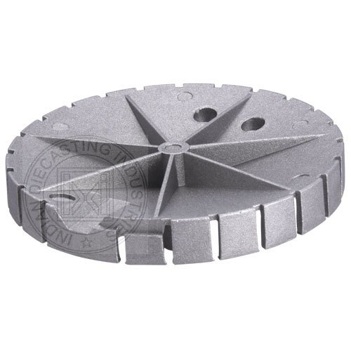 Duplicating Components - Aluminum, Round, Silver Finish | Industrial Use, Shot Blasted Surface