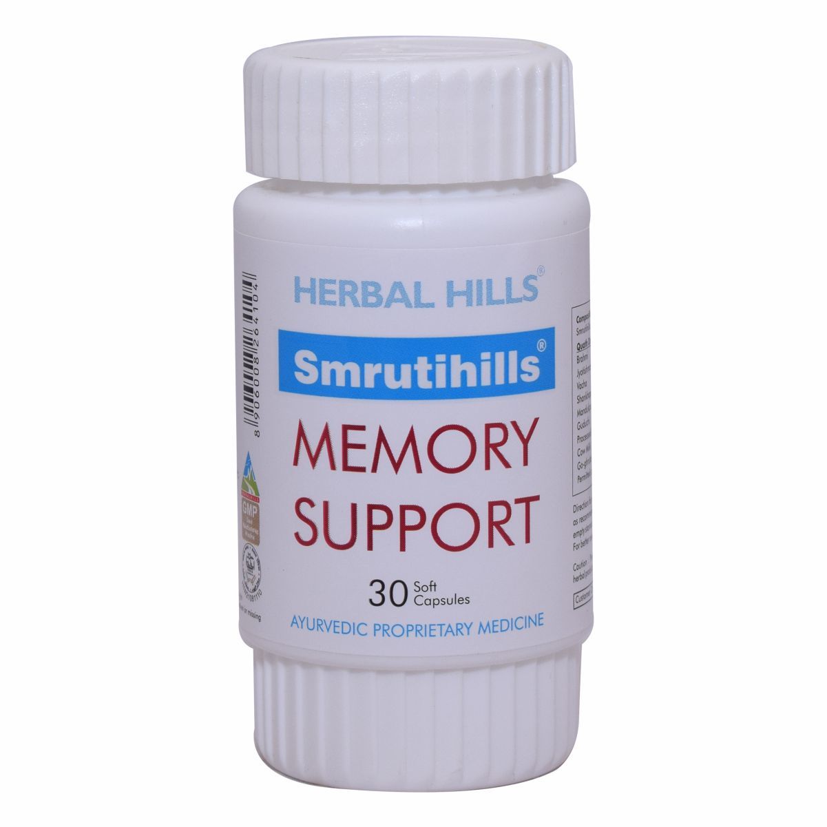 Capsules Ayurvedic Brain Tonic For Memory & Concentration - Smrutihills