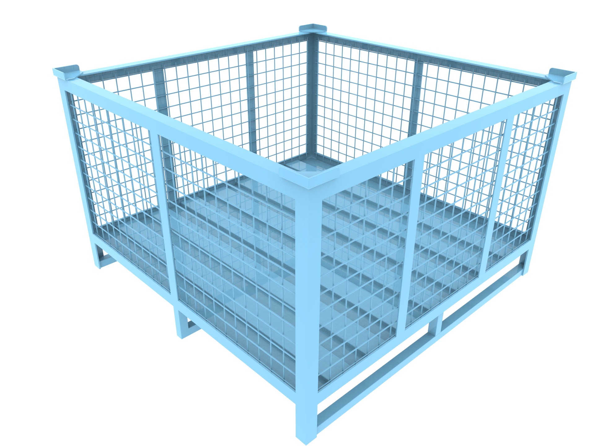 Cage Bin With Door