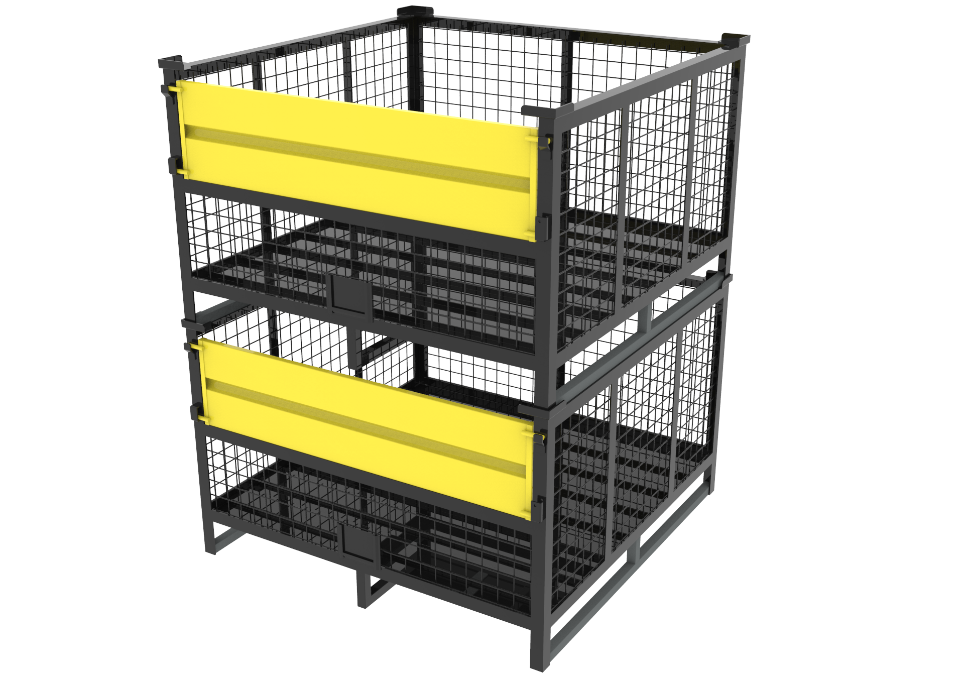 Cage Bin With Door
