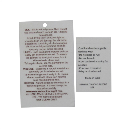 White Butter Paper Hang Tags