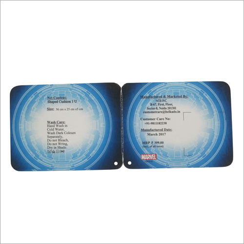 All Color Printed Hang Tag