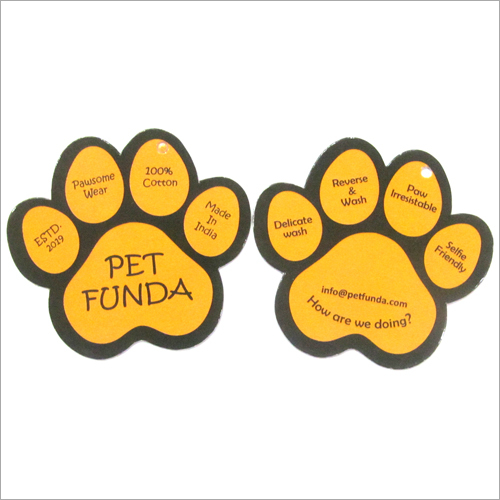 All Color Printed Hang Tag