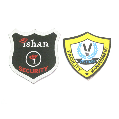 All Color Multicolor Logo Woven Badge