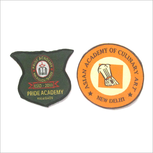 All Color Multicolor Logo Woven Badge