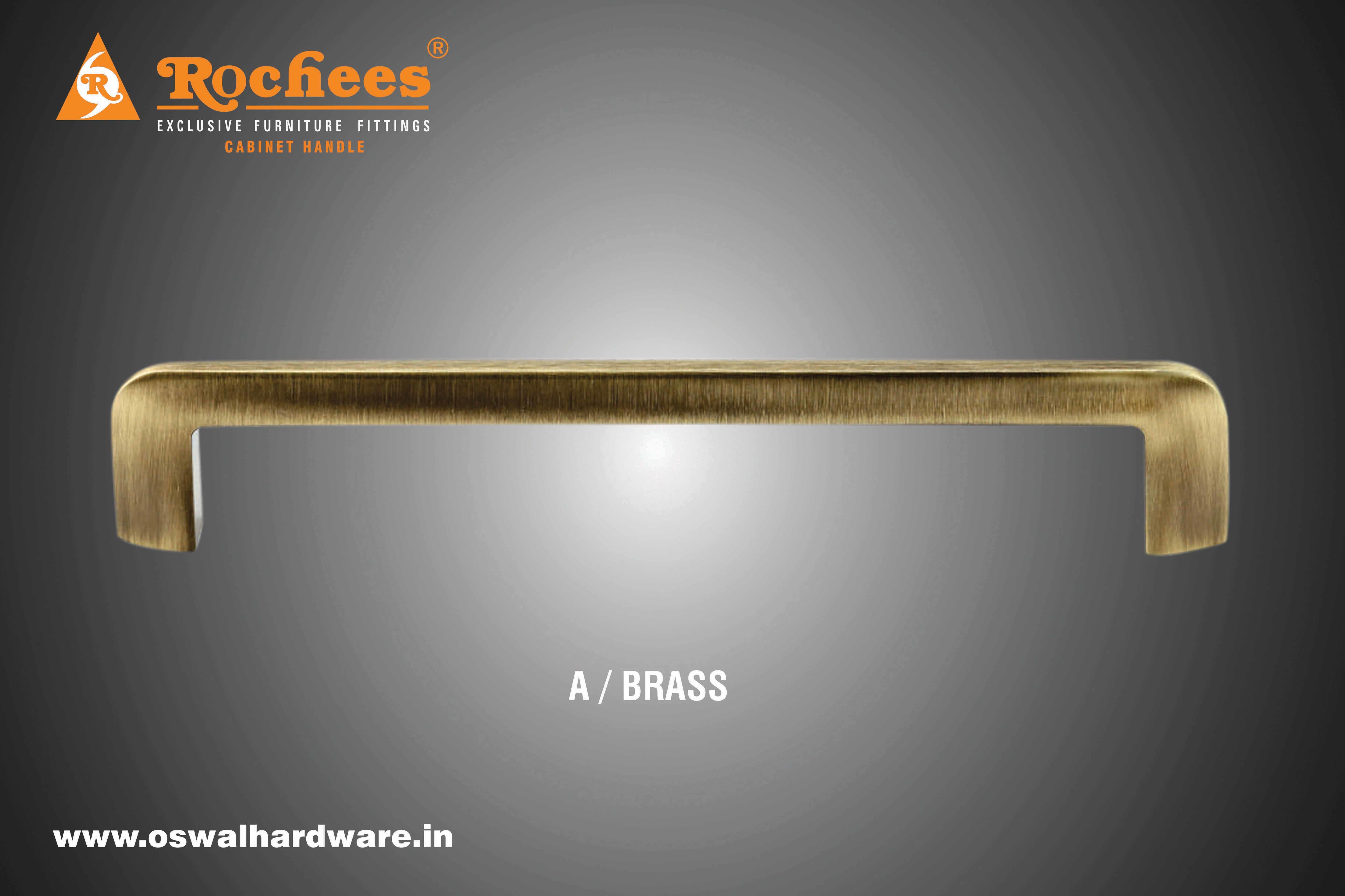 A/brass Cabinet Handle Zinc I 10