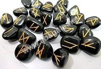 ब्लैक एगेट रूण सेट ग्रेड: एएए