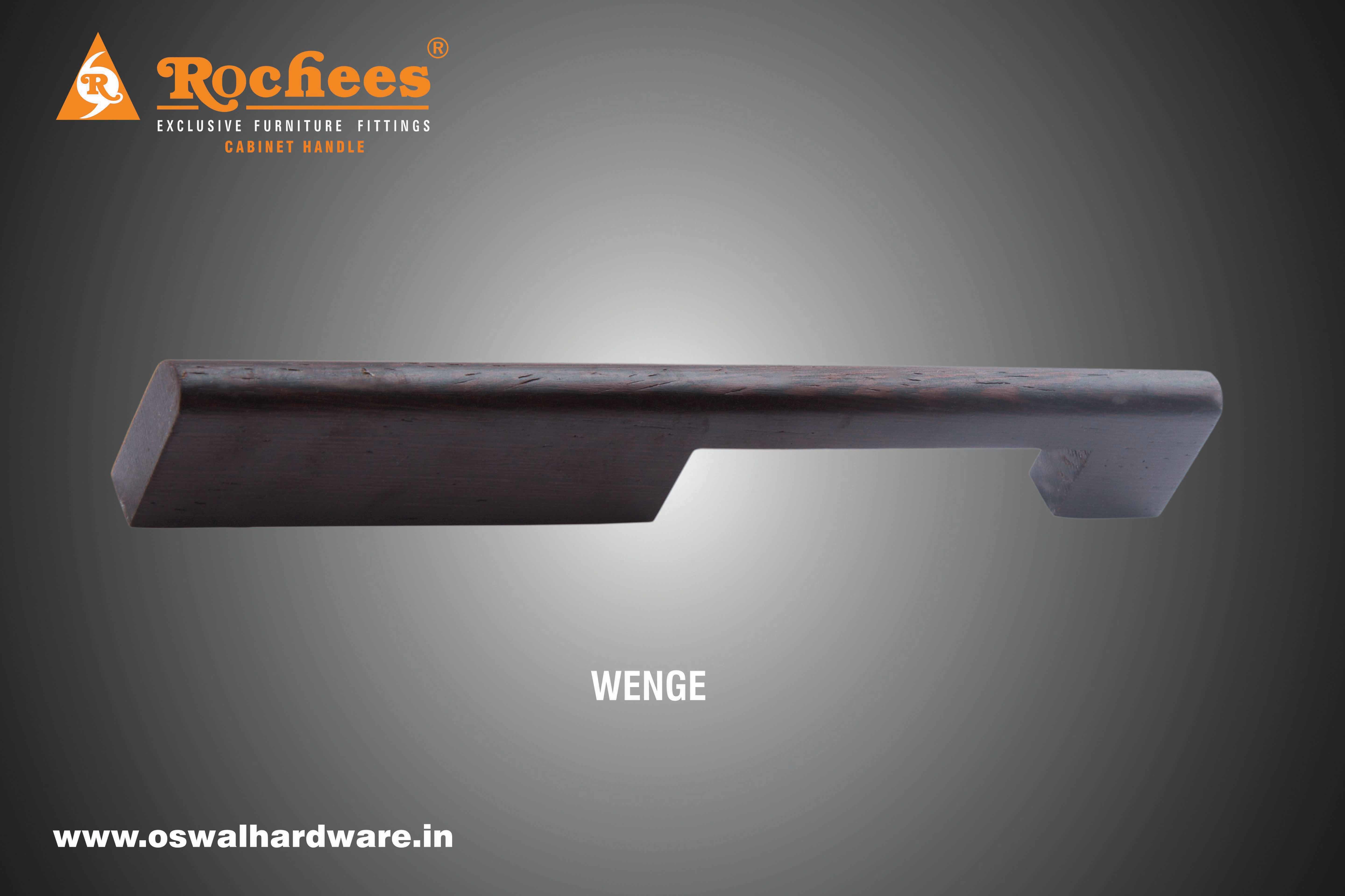 Wenge Cabinet Handle Wood Kodiak