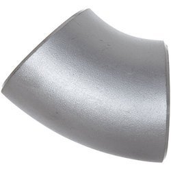 Silver Stainless Steel 304 45 Degree Elbow