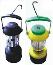 सूर्य ऊर्जा से चलने वाला कैम्पिंग लालटेन