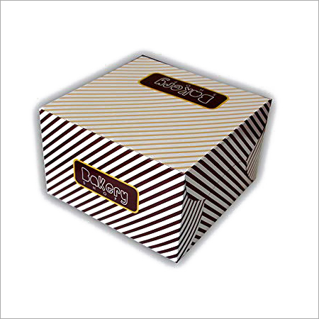 Cake Packaging Box - Paper Material, Customized Size, Multicolor, Fine Finish | Moisture Resistant, Lightweight, High Dimensional Stability