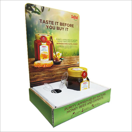 Multicolor Corrugated Countertop Display Box