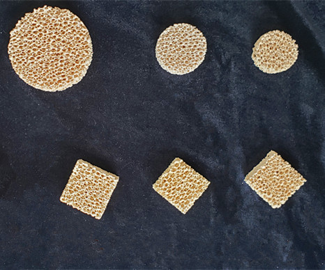 Zirconia Foam Ceramic Filter Application: For Filtration Of Stainlesss Steel And Carbon Steel.